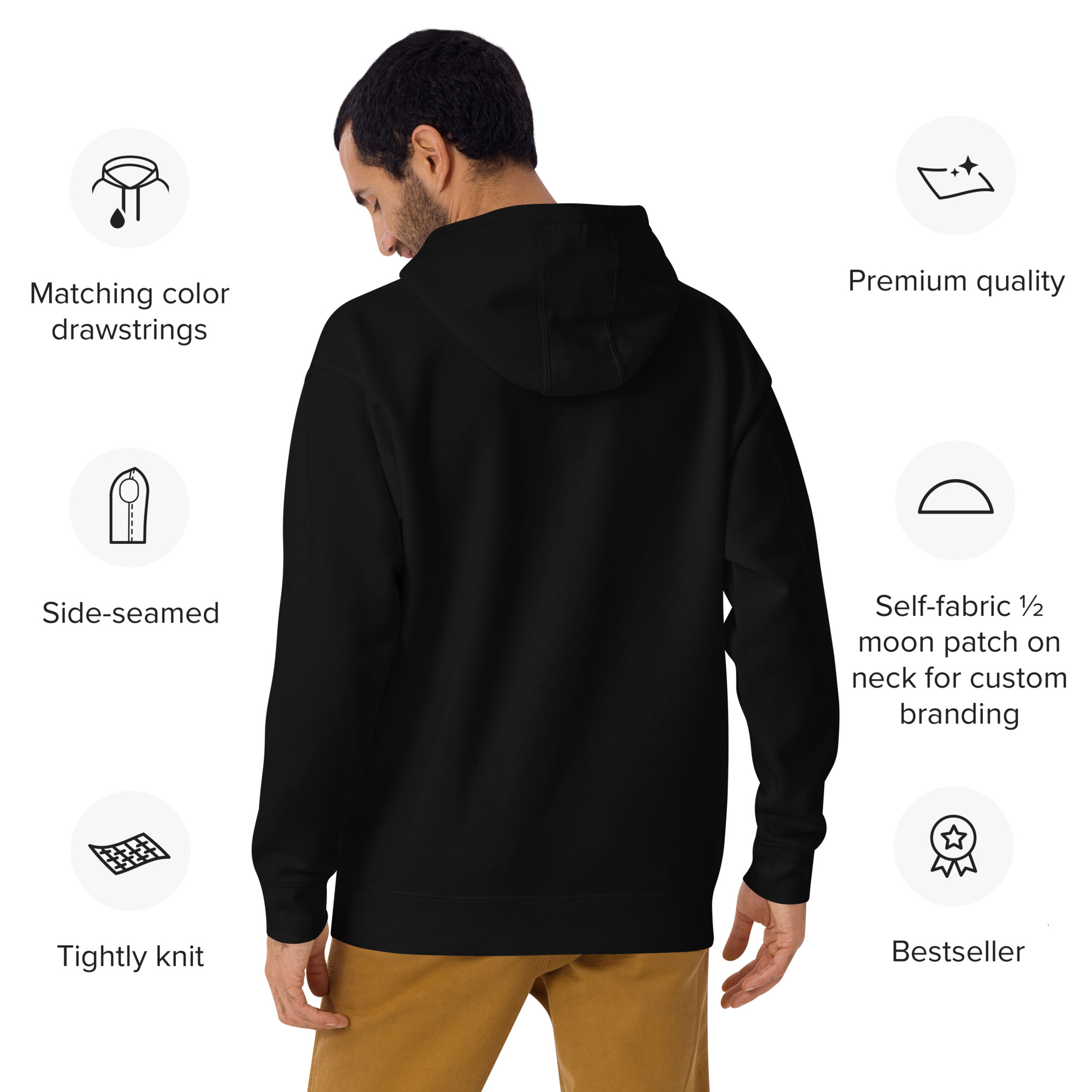 KHF Embroidered Unisex Hoodie - Image 2